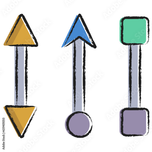 Hand drawn Studs icon