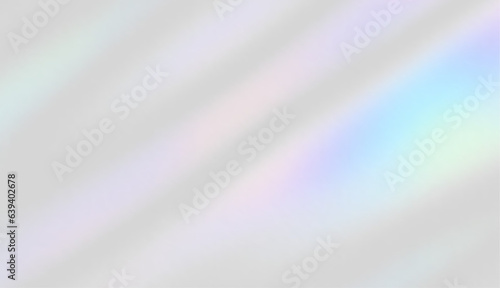Blurred rainbow light refraction texture overlay effect for photo and mockups.