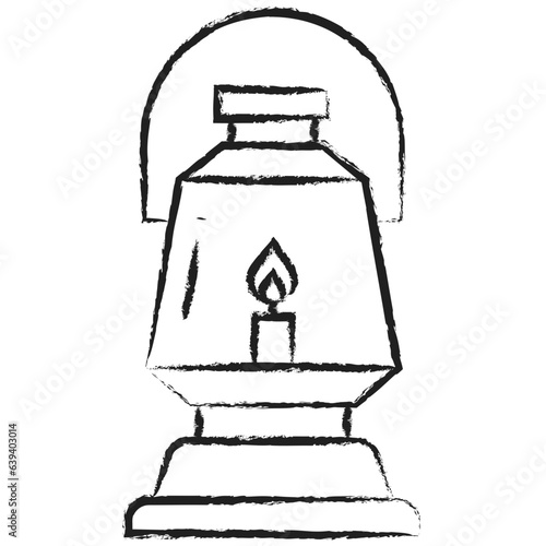 Hand drawn Lantern icon