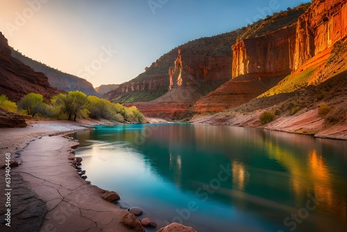 grand canyon national park generated by AI technology 