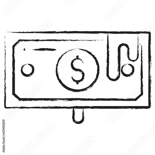 Hand drawn Blood Money icon