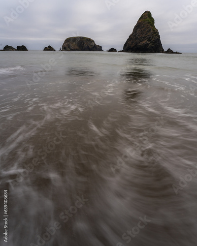 Whaleshead Beach Oregon, Pacific Coast, America, USA. photo