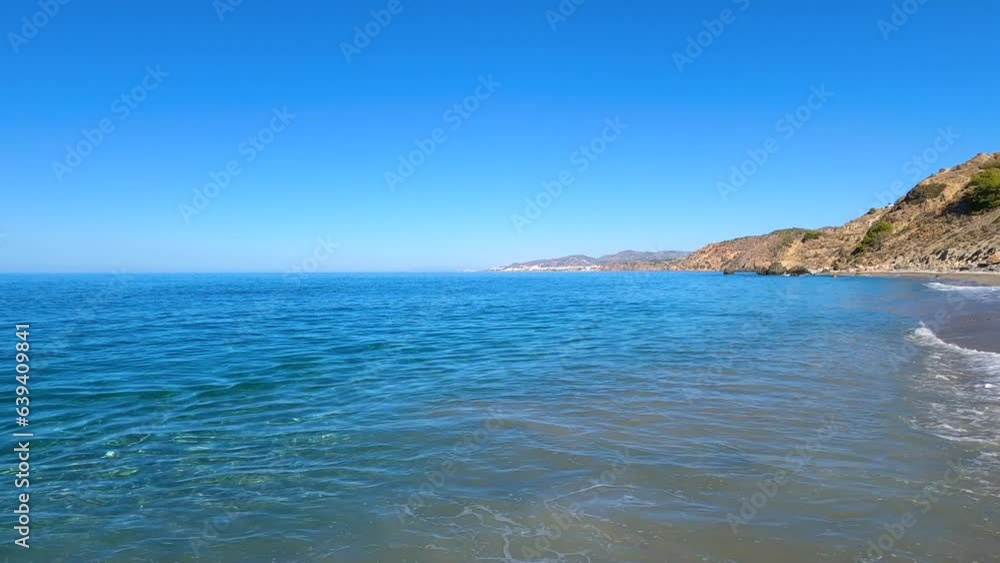 Torre del Pino bay. La Herradura, Andulasia, Southern Spain Torre del Pino bay. La Herradura, Andulasia, Southern Spain