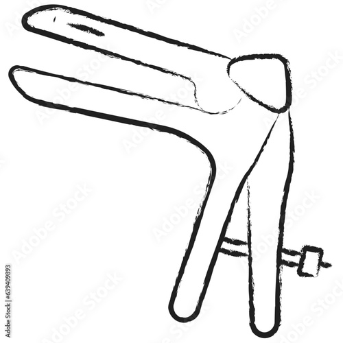 Hand drawn IUI device icon