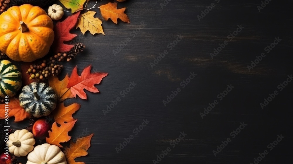 Autumn background with pumpkins Autumn background with pumpkins
