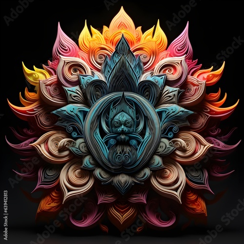 background with a pattern