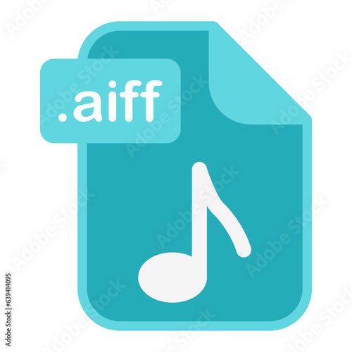 AIFF Audio Icon - High-Quality AIFF Format photo