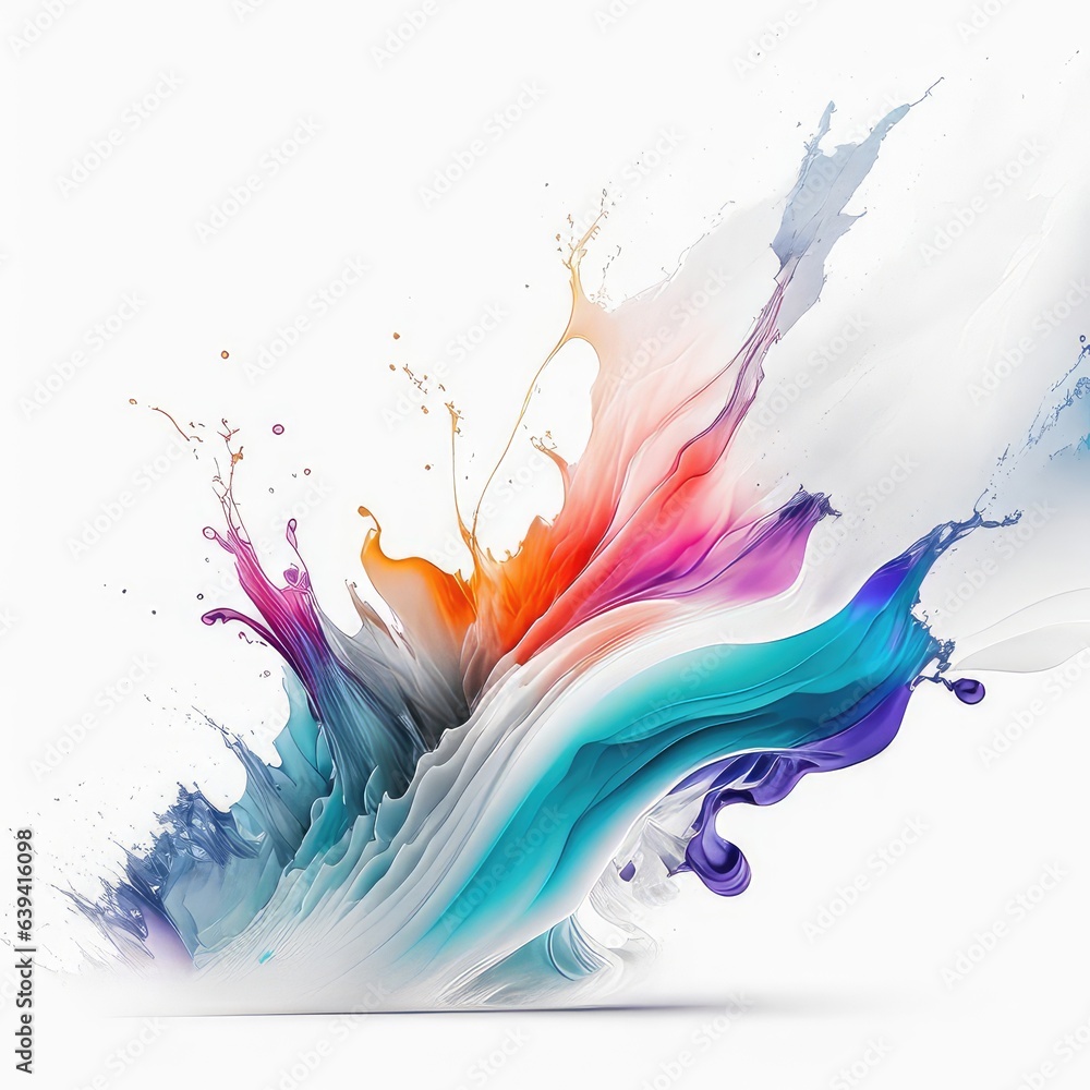 abstract colorful splashes background abstract colorful splashes background