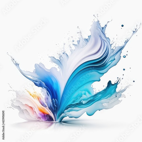 water splash and wave