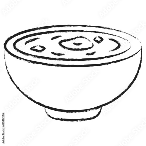 Hand drawn Borscht icon