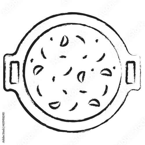 Hand drawn Borscht icon