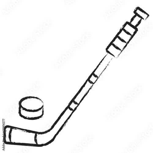 Hand drawn Hokey icon