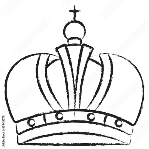 Hand drawn Imperial icon