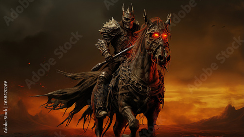 Hobgoblin Warlord Mounted 3 © JUSTIN