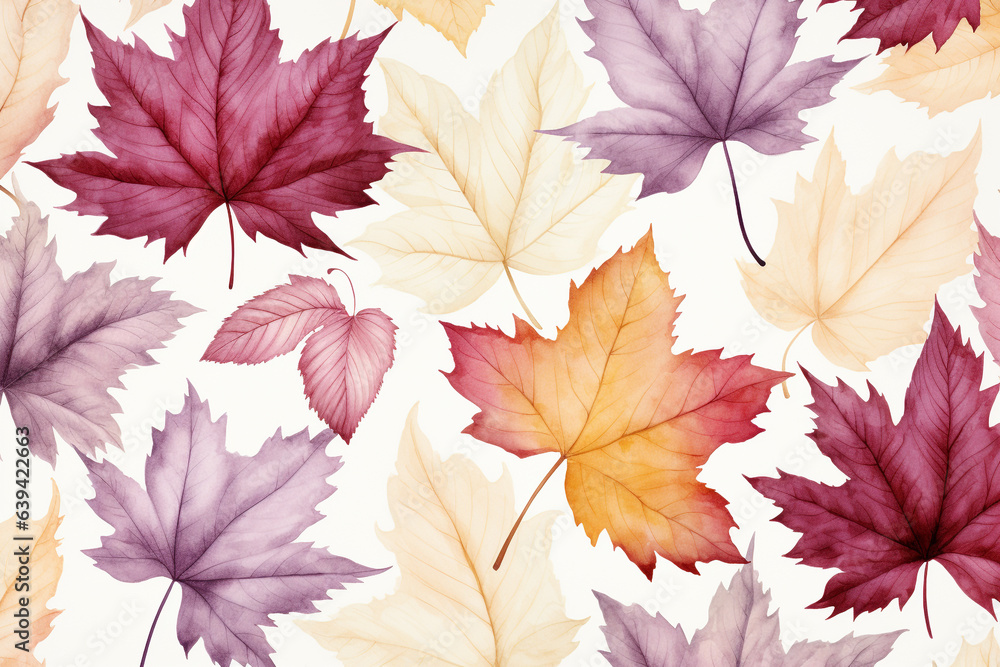 Autumn leaves background Autumn leaves background