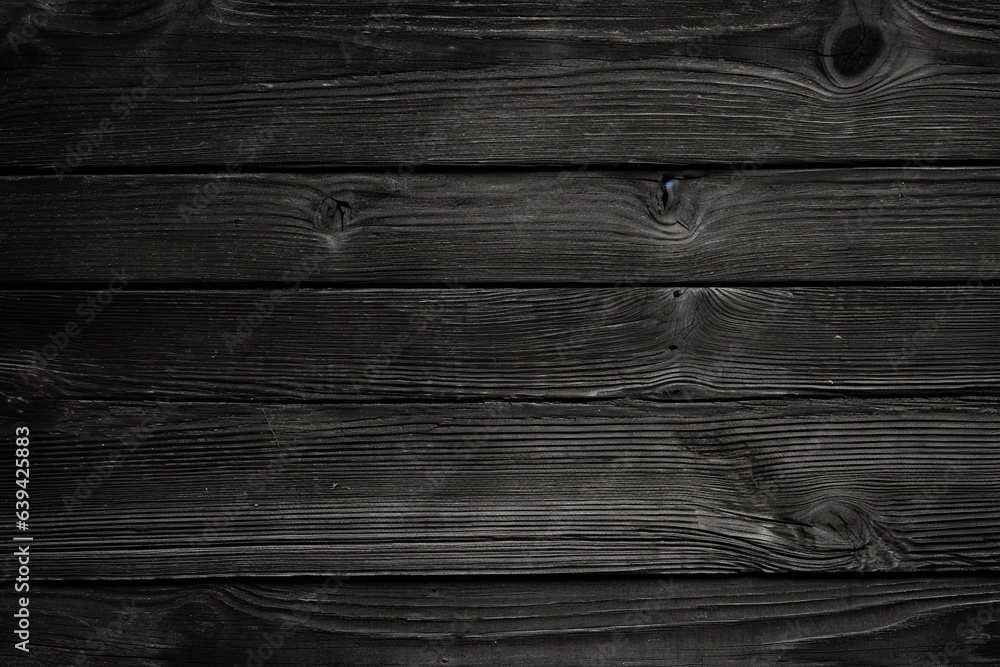 Woody Black planks background, professional stock photography. texture photography. professional texture , Generative Ai Woody Black planks background, professional stock photography. texture photography. professional texture , Generative Ai