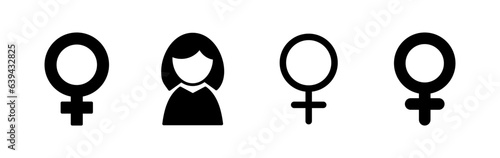 Female icon vector. toilet icon. restroom sign. gender