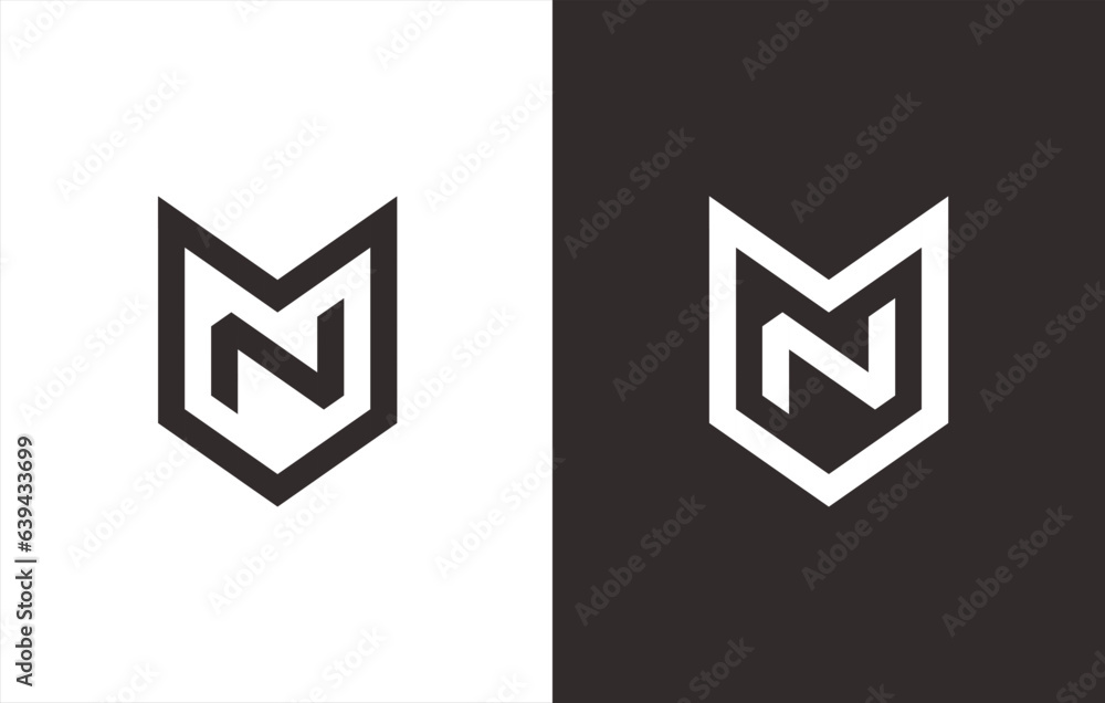 IDENTIFICATION LOGO OF A COMPANY USING A MONOGRAM LOGO IN THE SHAPES OF THE LETTER IDENTIFICATION LOGO OF A COMPANY USING A MONOGRAM LOGO IN THE SHAPES OF THE LETTER