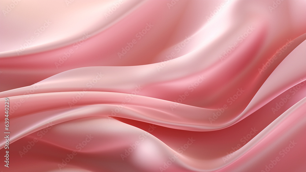 Elegance abstract soft focus wave glossy pink fabric use for background Elegance abstract soft focus wave glossy pink fabric use for background