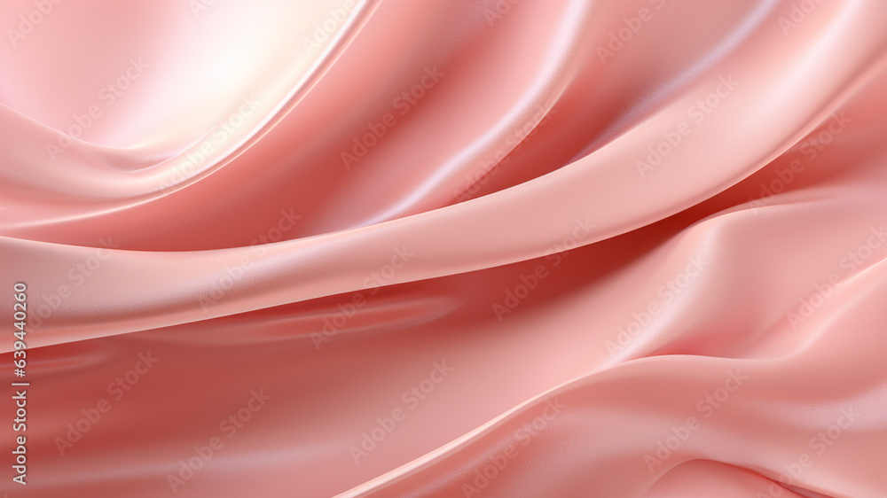 Elegance abstract soft focus wave glossy pink fabric use for background Elegance abstract soft focus wave glossy pink fabric use for background