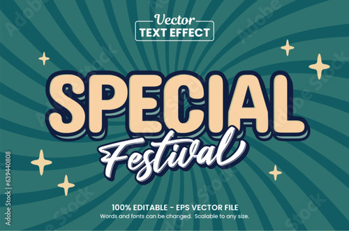 Vintage Editable Text effect Premium Vector 