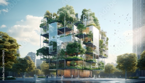 Green Urban Architecture Design for Environment-Friendly Environment