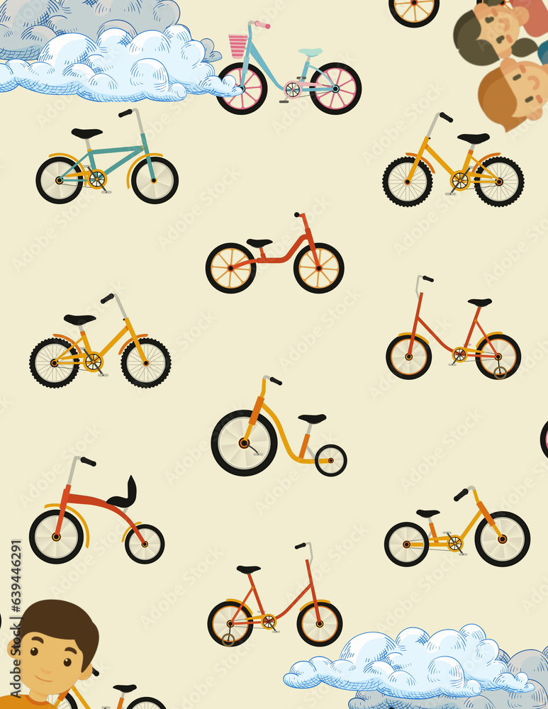 seamless pattern with child seamless pattern with child