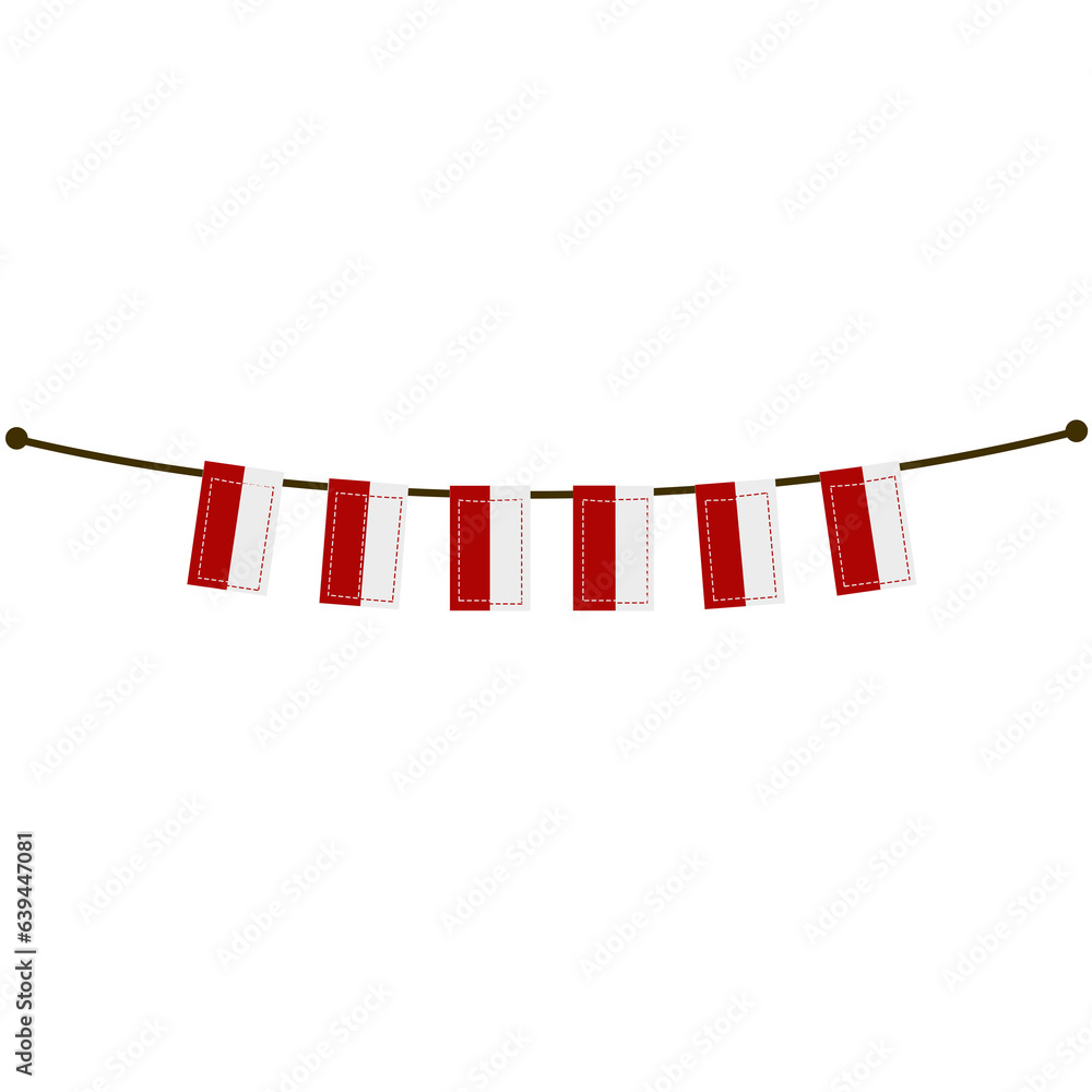 Obraz premium 3d render of a rope with a symbol of the word
