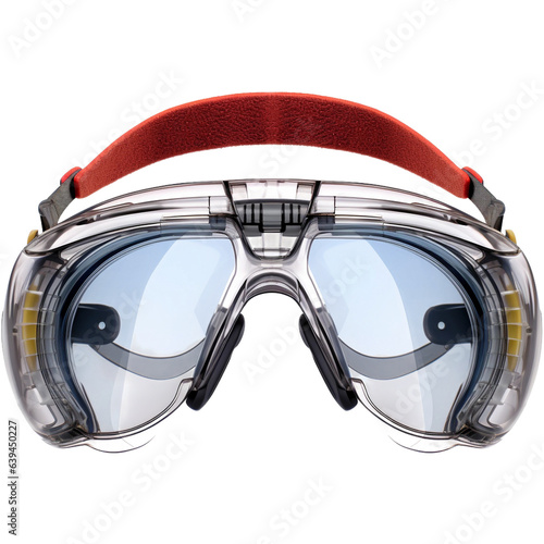 red goggles HD transparent background PNG Stock Photographic Image