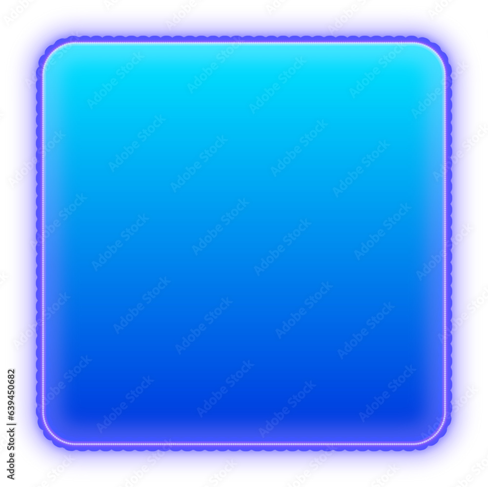 Glowing Neon Frame Glowing Neon Frame