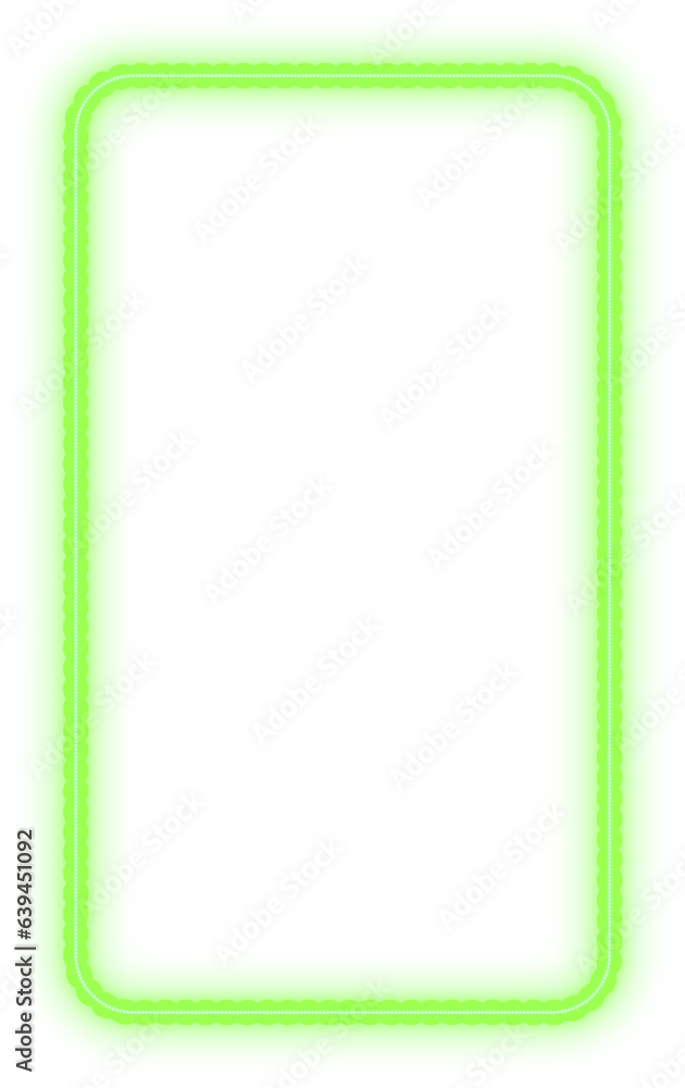 Glowing Neon Frame Glowing Neon Frame