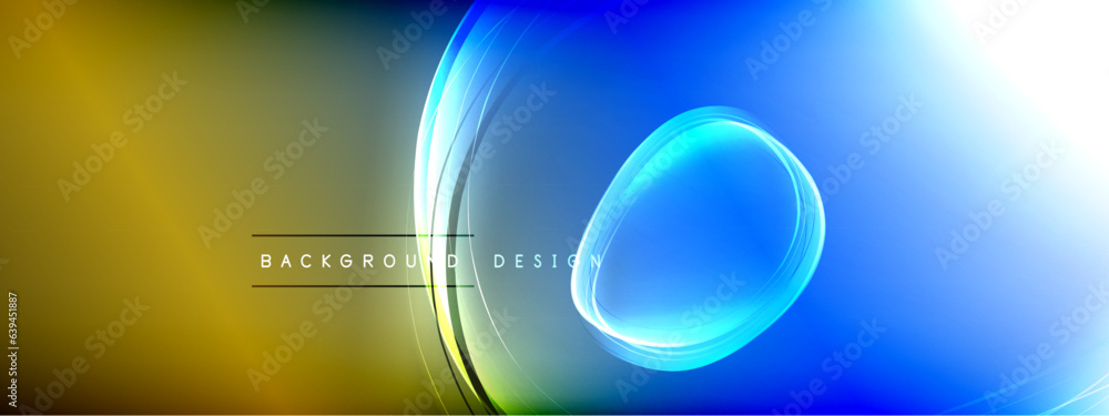 Vector abstract background - liquid transparent bubble shapes on fluid gradient with shadows and light effects Vector abstract background - liquid transparent bubble shapes on fluid gradient with shadows and light effects