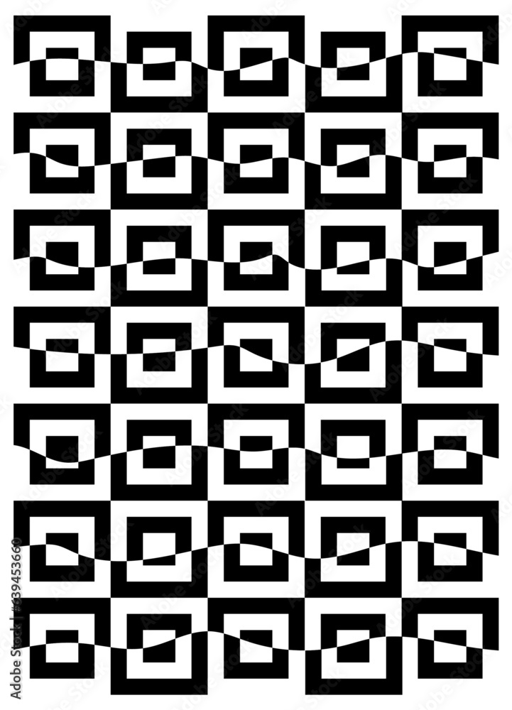 Black and white seamless pattern Black and white seamless pattern