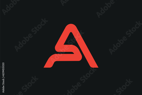Monogram A logo autocare photo