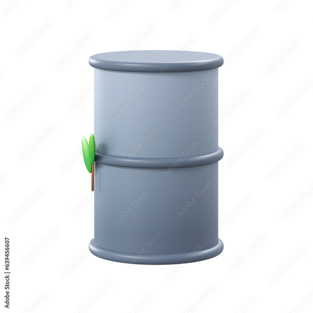 Ecology 3D Icon Illustration Ecology 3D Icon Illustration