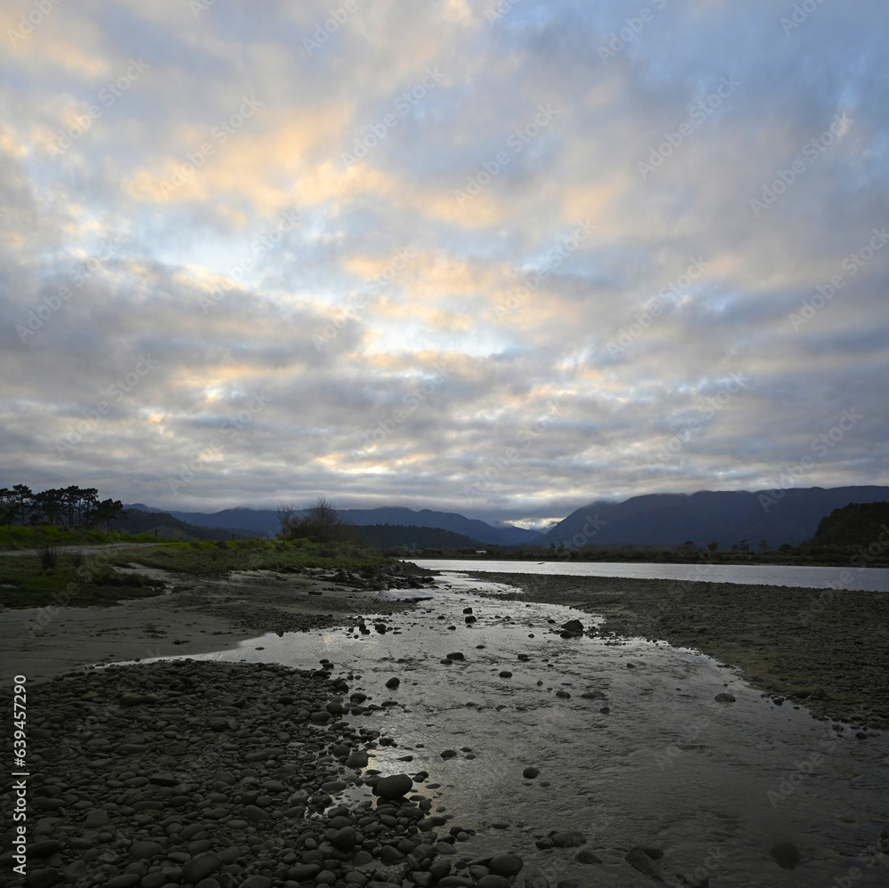 Early Morning on the Karamea Estuary, West Coast, New Zealand