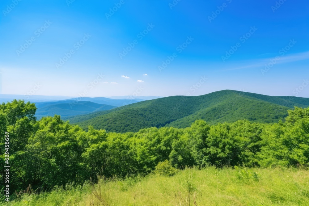 Beautiful mountain scenery and a passion for the outdoors. Generative AI