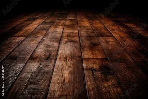 hardwood flooring, wooden flooring. Generative AI