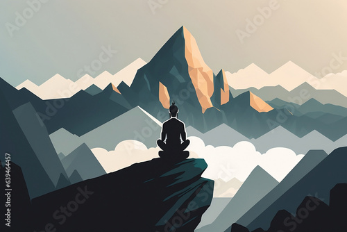 Person meditating, Meditatiion, Exercise, Health and Fitness