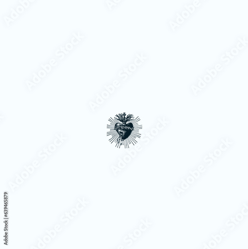 THESE HIGH QUALITY SACRED HEART JESUS VECTOR FOR USING VARIOUS TYPES OF DESIGN WORKS LIKE T-SHIRT, LOGO, TATTOO AND HOME WALL DESIGN
