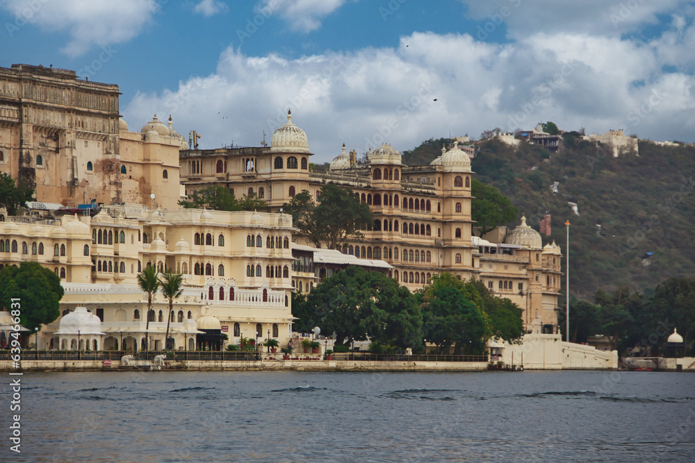 Scenic heritage of Udaipur City.