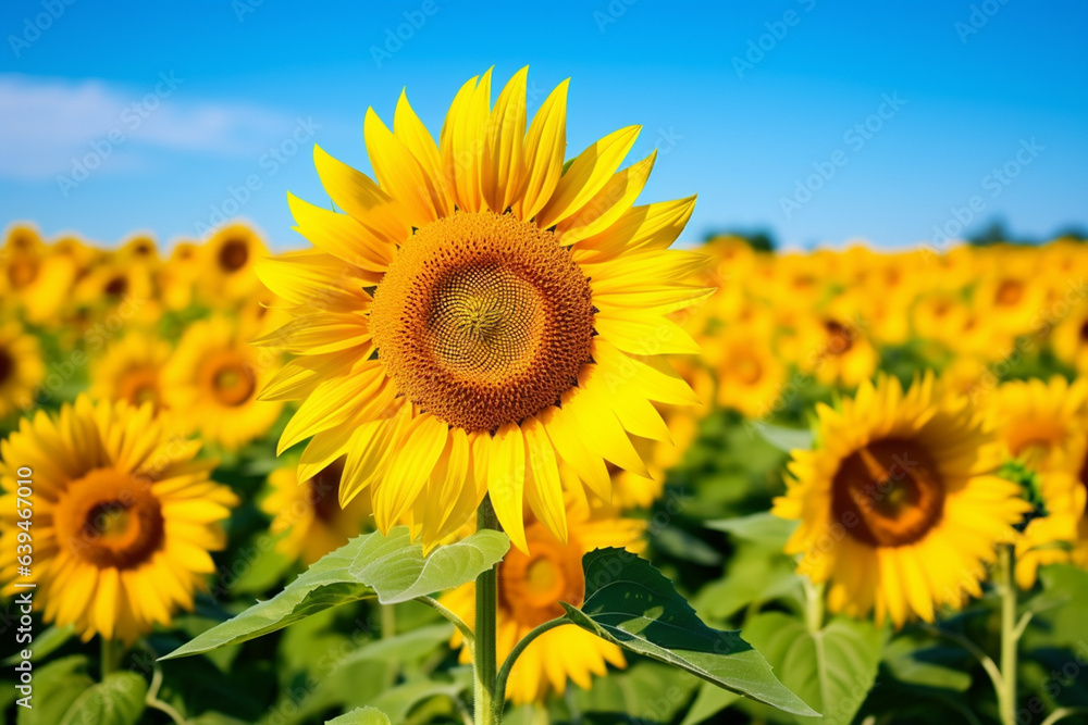 夏のひまわり 夏のひまわり