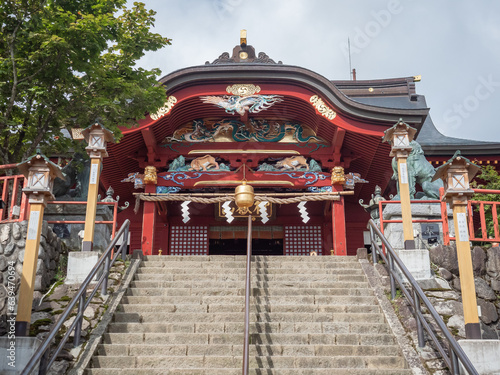 武蔵御嶽神社の拝殿