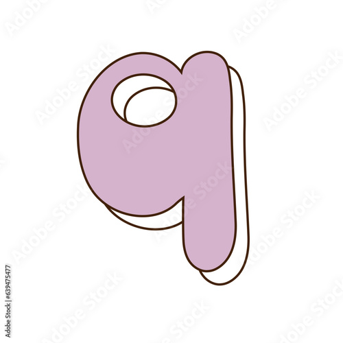 Cute 3d alphabet 