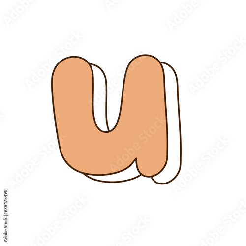 Cute 3d alphabet 