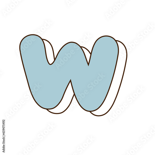Cute 3d alphabet 