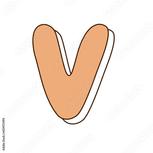 Cute 3d alphabet 