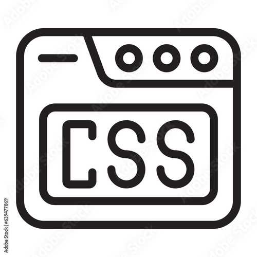 css line icon