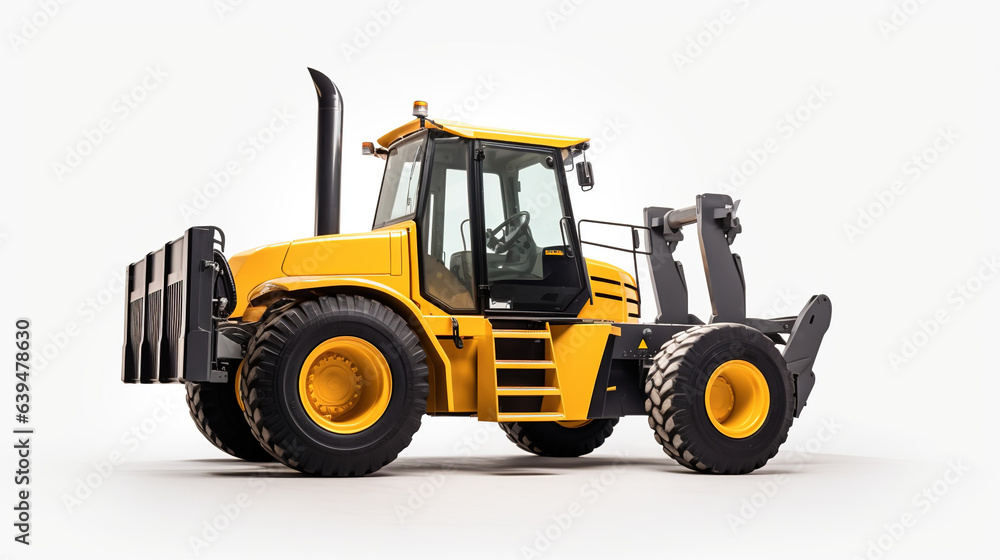 Naklejka premium A New loader on white isolated background