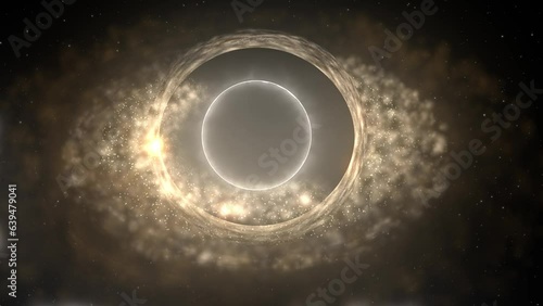 Black Hole simulation in the interstellar space